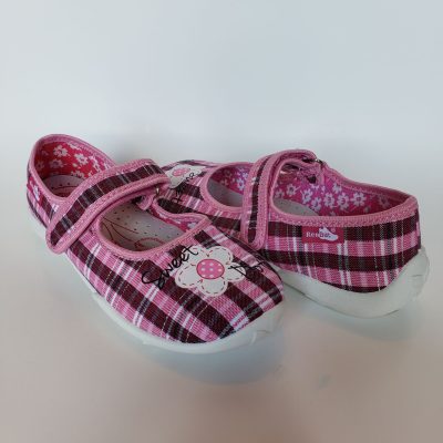 Velcro Strap Mary Jane Casual Flat #33-415-0550